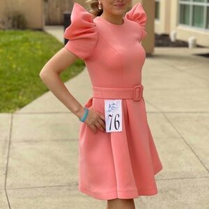 Salmon Jovani interview dress size 00